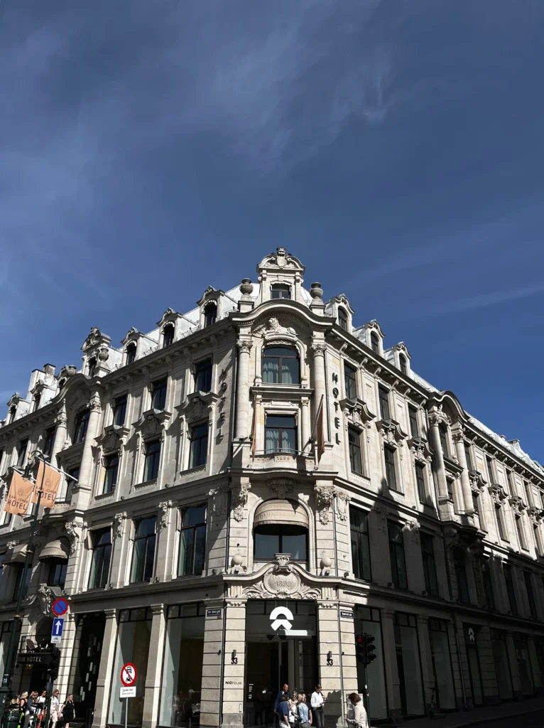 Gebäude am Karl Johans Gate