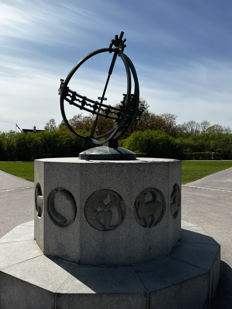 Sonnenuhr Frognerpark