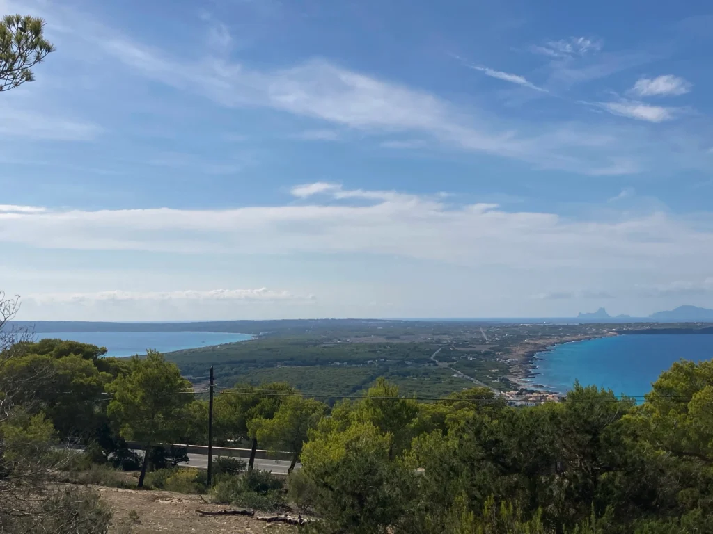 Fomentera Aussicht El Mirador