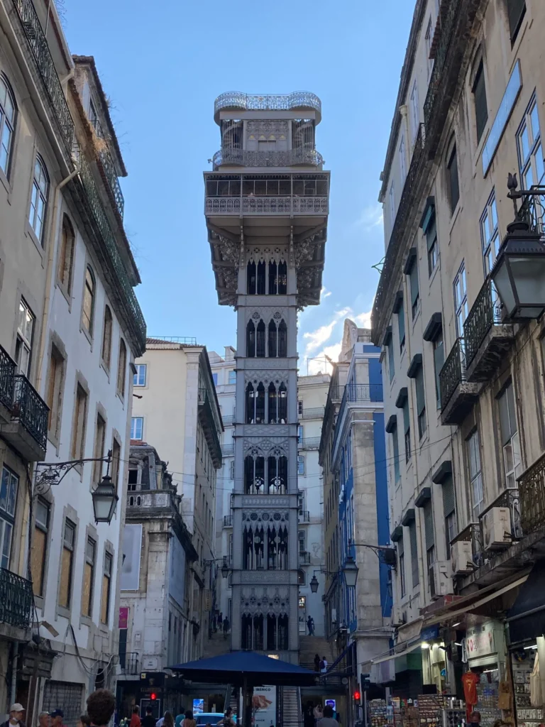 Lissabon: Elevador de Santa Justa