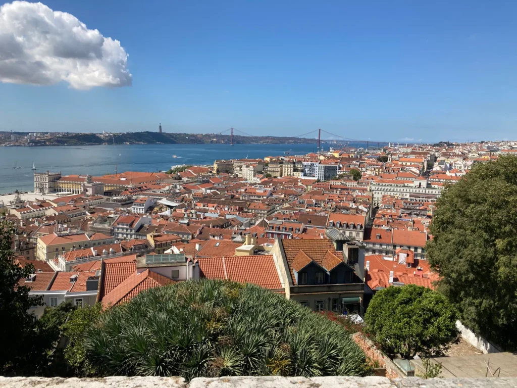 Aussicht von der Castelo de Sao Jorge