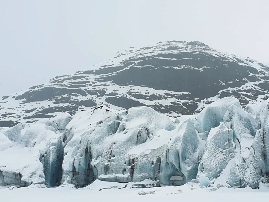 Island: Gletscher Solheimajökull