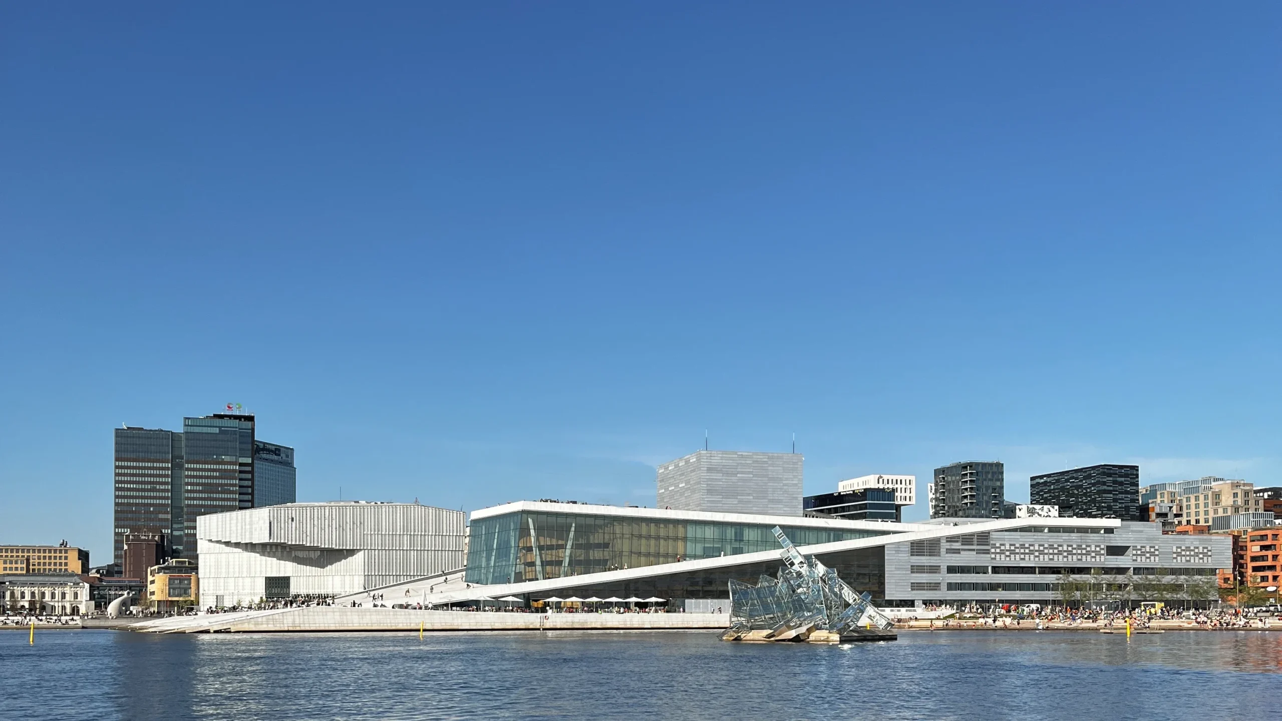 Oslo Städtetrip das Opernhaus