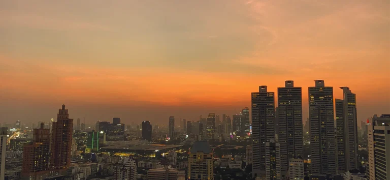 Bangkok vom Rooftop