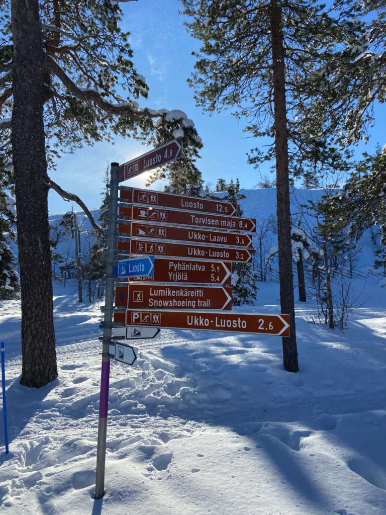 Finnisch Lappland: Winter