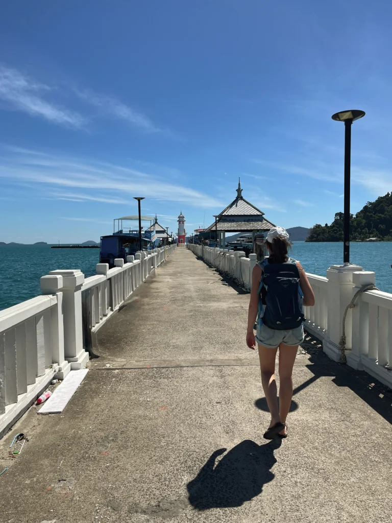 Koh Chang: Bang Bao Pier zum Leuchtturm